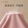 十月結(jié)晶月子服春秋厚款棉產(chǎn)后孕婦睡衣哺乳家居服套裝豆粉 M碼 曬單實拍圖