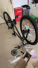 喜德盛（xds）山地車(chē)黑客380避震前叉21速變速鋁合金車(chē)架 黑/灰色17 曬單實(shí)拍圖