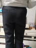 YISENNN休閑褲女秋冬季女裝新款微喇褲高腰顯瘦加絨加厚保暖毛呢長(cháng)褲子 灰色【春秋款】 3XL 建議130-140斤 曬單實(shí)拍圖
