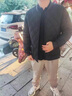 加絨加厚內膽棉衣男秋冬內穿保暖棉襖初高中學(xué)生校服神器羽絨棉服 黑色 XL 120-140斤 曬單實(shí)拍圖