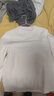 蕉下（beneunder）長(cháng)袖T恤男士衛衣氣絨服保暖打底衫圓領(lǐng)寬松舒適CL010沁柔白M 曬單實(shí)拍圖