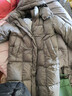 雪中飛羽絨服中長(cháng)款女士2025新款休閑時(shí)尚過(guò)膝加厚保暖直筒高級冬季外套 巖石灰 L (165) (135-155斤）卡碼拍小 曬單實(shí)拍圖