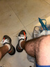 阿迪達(dá)斯Yeezy350夏日透氣椰子男女休閑鞋HQ7045 42.5 曬單實(shí)拍圖