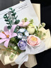 若客（ROKR）花間集春野浮綠 積木花束diy手工制作生日禮物送女友桌面擺件 曬單實(shí)拍圖