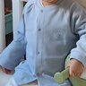 優(yōu)奇嬰兒衣服春秋薄款外套外出衣服男童女童開(kāi)衫幼兒上衣寶寶春裝 曬單實(shí)拍圖