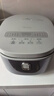美的（Midea）電飯煲 0涂層電飯鍋4升 316L不銹鋼內膽3-4人家用多功能無(wú)涂層微壓智能預約MB-RE476S 曬單實(shí)拍圖