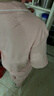京東京造【10A抑菌】A類(lèi)一等品50支純棉睡衣女睡衣秋冬情侶家居服淺粉M 曬單實(shí)拍圖
