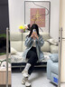 莫代爾內搭打底褲女秋冬季2025新款保暖加絨加厚光腿神器外穿踩腳褲襪 黑色 1條 均碼 常規款 【260克連腳】春秋5-20℃ 曬單實(shí)拍圖