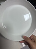 松發(fā)瓷器骨瓷碗碟家用輕奢高級感浮雕餐具喬遷碗盤組合 8.3英寸盤2個裝 曬單實拍圖