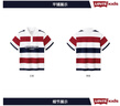Levi's【商場(chǎng)同款】李維斯兒童童裝T恤2025新款男童條紋polo短袖 明亮白 140 /68 【建議身高128-140cm】 曬單實(shí)拍圖