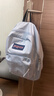 JANSPORT杰斯伯雙肩包男背書(shū)包女休閑學(xué)生校園 47LW7G7 霧霾藍 曬單實(shí)拍圖