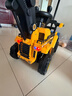 萌嘟嘟兒童挖掘機玩具車(chē)可坐女男孩大號電動(dòng)充電遙控挖土機工程車(chē)可坐人 電動(dòng)/遙控/電動(dòng)挖臂+推把*禮包 兒童挖機1到6歲禮物 曬單實(shí)拍圖