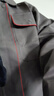 工作服裝男春秋款工作服工廠(chǎng)車(chē)間汽修建筑單件/套裝/勞保服工裝 淺灰色（單上衣） 2XL 180 曬單實(shí)拍圖