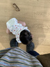 設計感條紋撞色長(cháng)袖衛衣女2025新款秋季薄款小眾圓領(lǐng)寬松無(wú)帽上衣 插色 M 曬單實(shí)拍圖