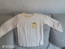 都市麗人女士睡衣女100%純棉長(cháng)袖長(cháng)褲秋季安心全棉家居服可外穿淺杏L 曬單實(shí)拍圖