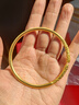 菜百首飾菜百傳世黃金手鐲 古法金箍棒足金手鐲 計價(jià) 約22.90克 曬單實(shí)拍圖