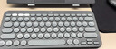 羅技（Logitech）PEBBLE 2 COMBO無線鍵鼠套裝（似K380+PEBBLE藍(lán)牙套裝）藍(lán)牙辦公鍵盤靜音鼠標(biāo)鵝卵石Mac ipad鍵盤 2.4G+藍(lán)牙無線套裝【夜幕黑】 曬單實(shí)拍圖