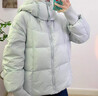 鴨鴨（YAYA）羽絨服女冬季連帽短款加厚保暖女士面包服韓版寬松休閑百搭外套女 曬單實(shí)拍圖