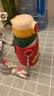 babycare三合一兒童保溫杯水杯嬰兒寶寶學(xué)飲杯吸管杯幼兒園溫水壺帶背帶 凱姆拉怪獸 600ml 一杯三蓋送杯套 曬單實(shí)拍圖