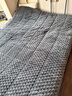 海瀾之家（HLA）床墊褥子冬天1.5米x2米牛奶絨大豆床墊榻榻米單人宿舍折疊床軟墊 大地灰【加密加厚絨面 告別冷被窩】 150*200cm【厚約5cm】 曬單實(shí)拍圖