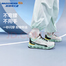 Skechers兒童天際閃穿鞋減震防滑專(zhuān)業(yè)運動(dòng)鞋女大童一腳蹬舒適跑鞋303654L 曬單實(shí)拍圖