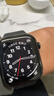 Apple/蘋(píng)果 Watch S11 智能手表GPS款46毫米亮黑色鋁金屬表殼黑色運動(dòng)型表帶M/L MEVH4CH/B 曬單實(shí)拍圖