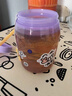 特百惠吸吸罐外帶密封圓罐咖啡杯吸管杯學(xué)生便攜防漏塑料水杯子 冰沙紫550ml 曬單實(shí)拍圖
