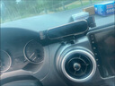 卓邁車(chē)載手機支架 汽車(chē)導航支架出風(fēng)口固定器 汽車(chē)用品車(chē)內通用手機座 出風(fēng)口【迷你合金鏡面款】尊貴黑 單手操作#重力夾緊#升級螺旋鉤 曬單實(shí)拍圖