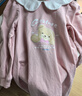 Classic Teddy精典泰迪女童連衣裙兒童裙子中大童裝花朵蓬蓬裙公主裙 皮粉 120  曬單實(shí)拍圖