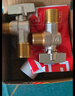 老銅匠（LTJ）燃氣熱水器球閥 壁掛爐球芯角閥全開(kāi)大流量全銅冷熱4分廚房三角閥 曬單實(shí)拍圖