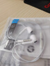 惠普（HP）DHH-1112A有線(xiàn)耳機半入耳式3.5mm接口圓孔 適用蘋(píng)果安卓 白色 曬單實(shí)拍圖