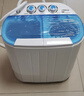 大黃鴨電器洗衣機半自動(dòng)雙桶雙缸家用小型迷你租房宿舍波輪脫水甩干雙杠省電老式強動(dòng)力易操作以舊換新 洗脫兩用丨抑菌除螨丨健康快洗丨節水省電 曬單實(shí)拍圖