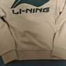 李寧童裝兒童衛衣男女大童加絨保暖套頭寬松運動(dòng)上衣160YWDV527-3 曬單實(shí)拍圖