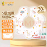 好伊貝（HOY BELL）嬰兒一次性圍兜30片360度可旋轉寶寶圍嘴口水巾免洗飯兜獨立包裝 曬單實(shí)拍圖