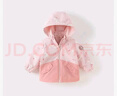 戴維貝拉兒童三防外套女童透濕上衣女寶寶戶(hù)外防風(fēng)衣秋裝 曬單實(shí)拍圖