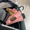凌云鶴嬰兒車(chē)遮陽(yáng)傘車(chē)傘推車(chē)防曬雨傘寶寶童車(chē)通用萬(wàn)向傘遛娃神器夏季 粉色小熊甜甜圈【黑膠87cm】 防紫外線(xiàn) 晴雨兩用 曬單實(shí)拍圖