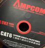 安普康（AMPCOM）六類(lèi)網(wǎng)線(xiàn) CAT6類(lèi)千兆工程線(xiàn)305米 8芯0.58純銅非屏蔽雙絞線(xiàn)POE監控家裝網(wǎng)絡(luò )線(xiàn)箱線(xiàn)AMC657305(OR) 曬單實(shí)拍圖