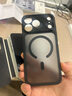 億色（ESR）適用iPhone17promax手機(jī)殼蘋(píng)果17promax保護(hù)套磁吸殼相機(jī)按鍵鏡頭全包硅膠邊超薄防摔黑邊半透黑 曬單實(shí)拍圖