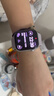 Apple/蘋(píng)果 Watch S11 智能手表GPS款42毫米銀色鋁金屬表殼霧紫色運動(dòng)型表帶S/M MEUT4CH/B 曬單實(shí)拍圖