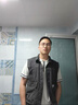 牛仔馬甲男春秋寬松大碼潮流帥氣多口袋復古機車(chē)工裝無(wú)袖坎肩背心 藍色 XL 曬單實(shí)拍圖