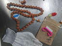 樂(lè )喵（LEMIAO）龍紋桃核手串手鏈男女長(cháng)串54顆108顆精品龍紋桃胡佛珠手持念珠 54棵龍紋桃核1.2-1.4 B06-204 曬單實(shí)拍圖