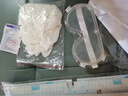 沃酷至尊大學(xué)生化學(xué)實(shí)驗防護服白大褂廣州初三中考生物理化學(xué)實(shí)驗三件套 【三件套】薄款松緊口+全包鏡+手套 3XL 曬單實(shí)拍圖