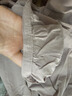無(wú)印良品（MUJI）IDEE 女式 平紋 燈籠裙 長(cháng)半身裙女裙子女裝25年夏季款GA53CC5S 煙熏粉色 均碼 曬單實(shí)拍圖
