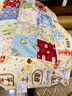 相思桐純棉花成品百家被手工拼布幼兒園褥新生嬰兒寶寶兒童四季百福被子 吉祥如意(可脫膽 秋冬 厚5cm 100-100cm 曬單實(shí)拍圖