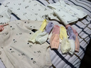 babylove嬰兒包屁衣秋季長(cháng)袖男女寶寶三角哈衣休閑居家爬服松間明月 松間明月 90cm 曬單實(shí)拍圖