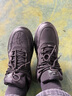 361°運動(dòng)鞋男冬季革面增高厚底休閑通勤老爹跑步鞋子男672446727-3 曬單實(shí)拍圖