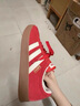 adidas「T頭鞋」VL COURT復(fù)古休閑板鞋德訓(xùn)鞋男女阿迪達(dá)斯輕運(yùn)動(dòng) 淺猩紅/暖香草色/黃色   38.5 曬單實(shí)拍圖
