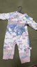babycare寶寶衣服秋冬奧粒絨女寶男寶爬服新生兒連體衣嬰兒秋裝 哆咔星云粉 80cm 曬單實拍圖