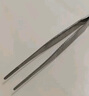 秝客醫用鑷子 不銹鋼拔毛手術(shù)夾子剪刀醫療器械外科工具 直頭125mm 曬單實(shí)拍圖