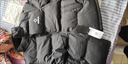 準者短款運動(dòng)棉服男式冬季新款立領(lǐng)防寒保暖羽絨棉衣潮流拉鏈休閑外套 黑色 2XL 曬單實(shí)拍圖